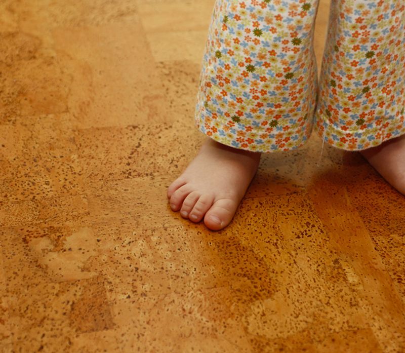 Korkboden im Kinderzimmer